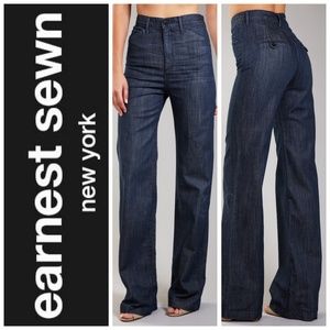 BOGO🎁 Earnest Sewn high-waist wide-leg jeans (26)
